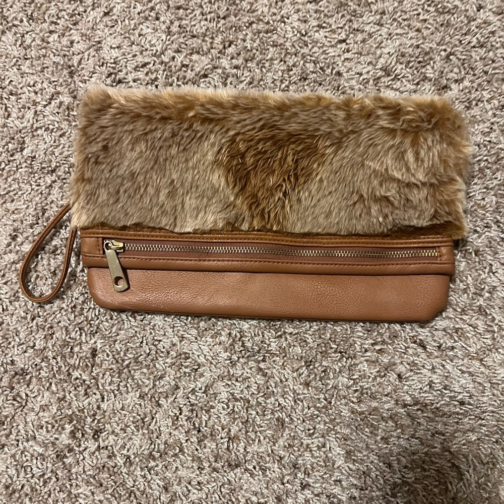 Fur lux clutch
